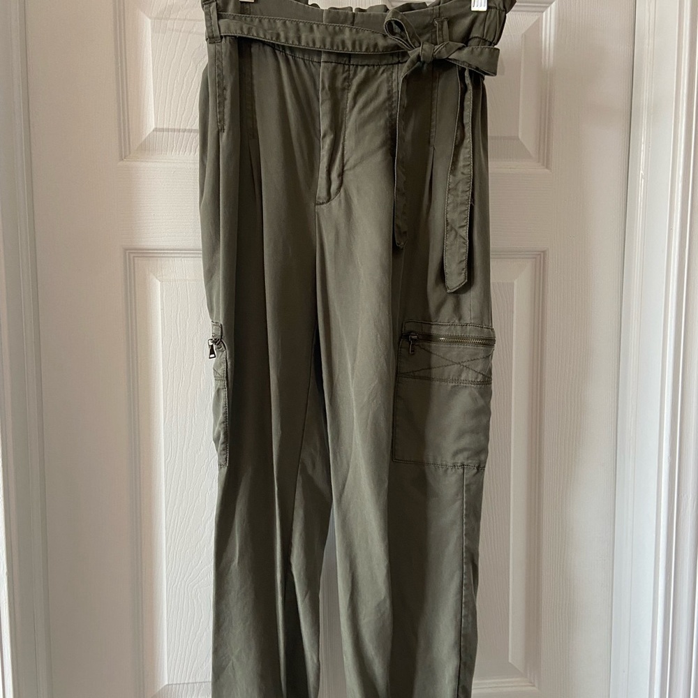 Express extreme high rise cargo pants